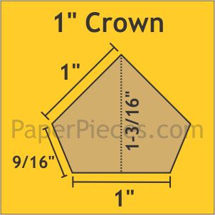 1" Crown