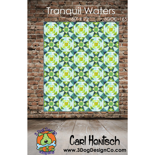 Tranquil Waters Pattern by Carl Hentsch of 3 Dog Design Co.