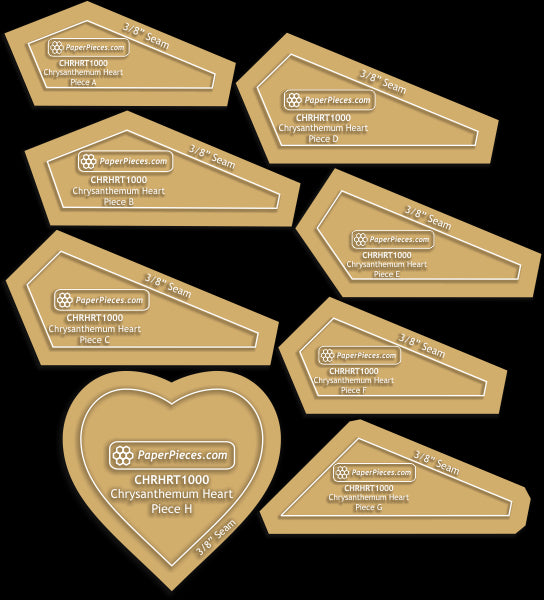 10" Chrysanthemum Heart