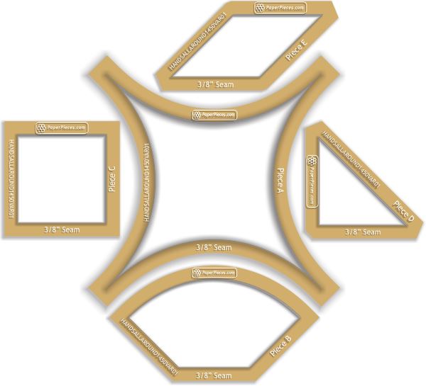 14-1/2" Hands All Around Variation 01