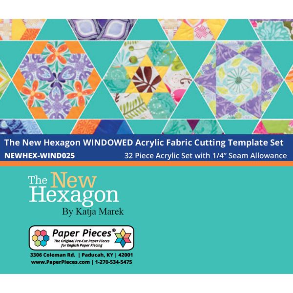 The New Hexagon Paper Pieces + Templates