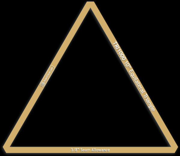10" Equilateral Triangles