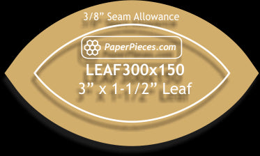 3" x 1-1/2" Leafs