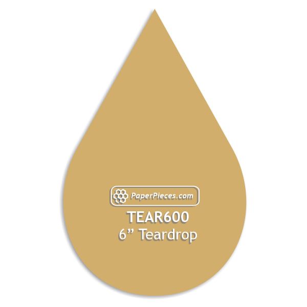 6" Teardrop