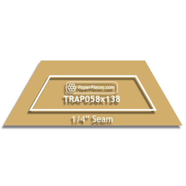 5/8" x 1-3/8" Trapezoids