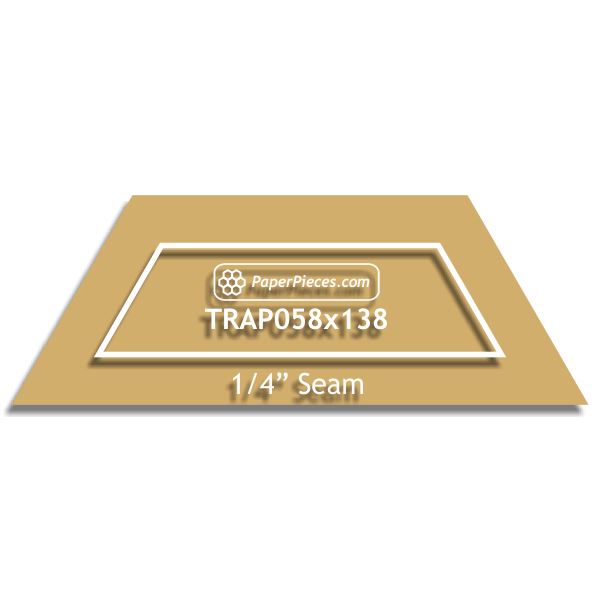 5/8" x 1-3/8" Trapezoids