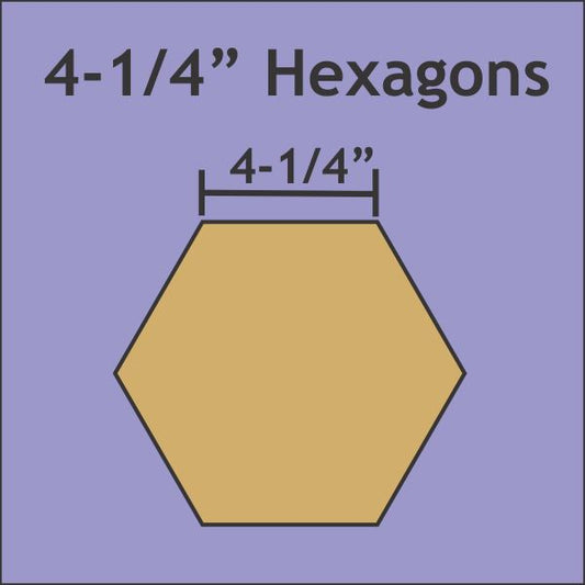 4-1/4" Hexagon