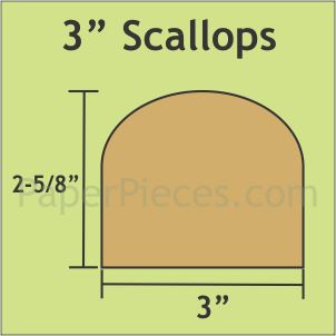 3" Scallop