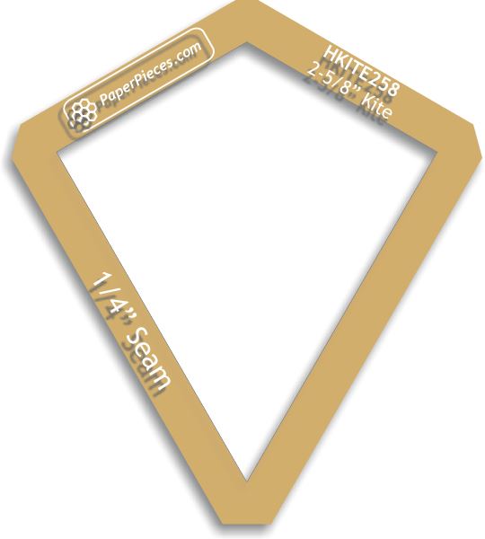 2-5/8" Hexagon Kites