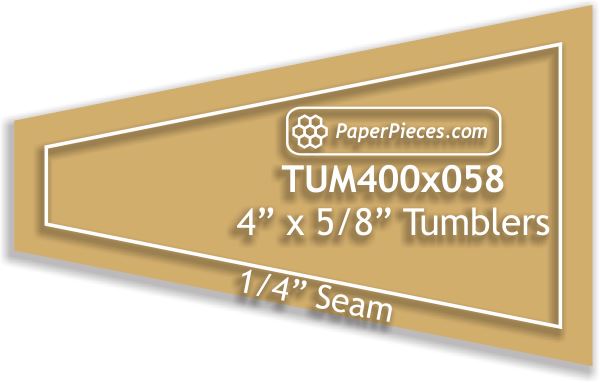 4" x 5/8" Tumblers