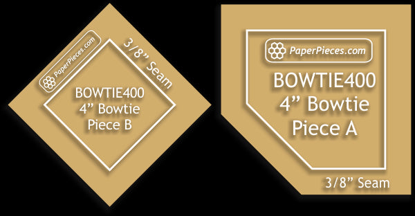 4" Bowtie Block