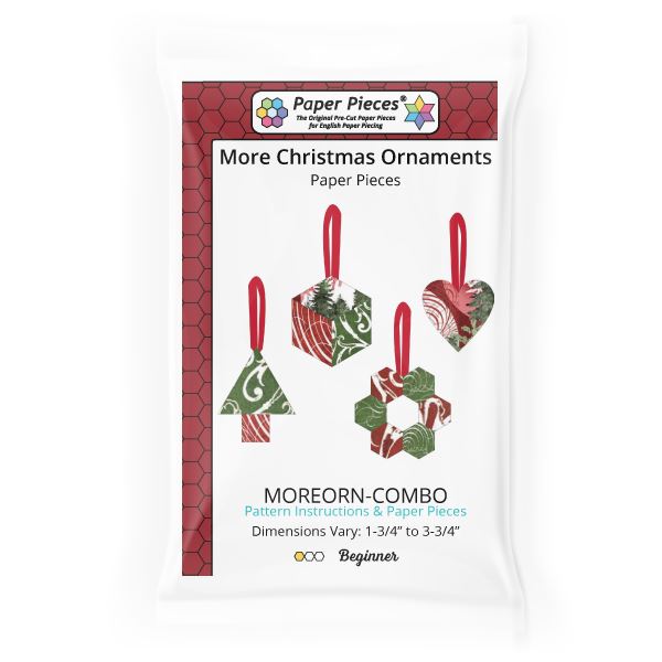 MORE Christmas Ornaments by Paper Pieces®