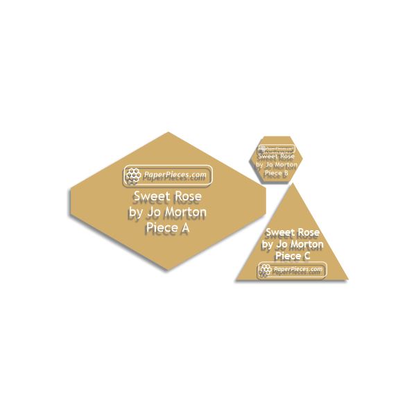 Sweet Rose by Jo Morton and Paper Pieces