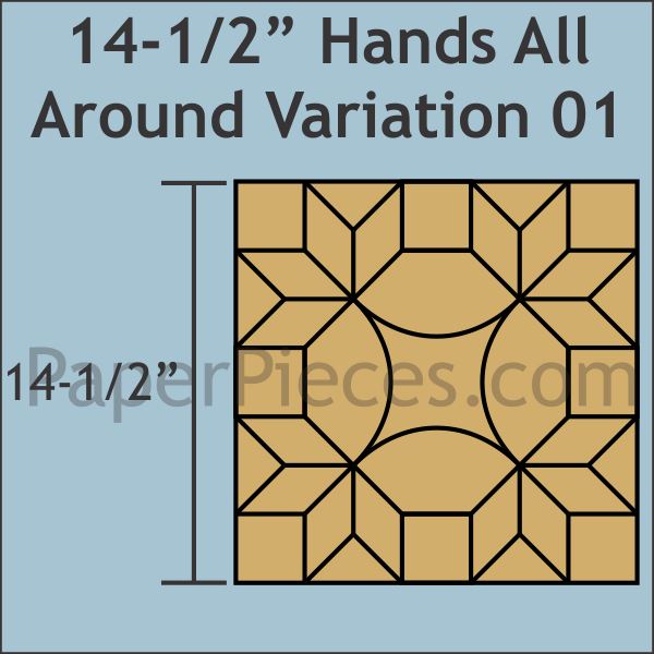 14-1/2" Hands All Around Variation 01