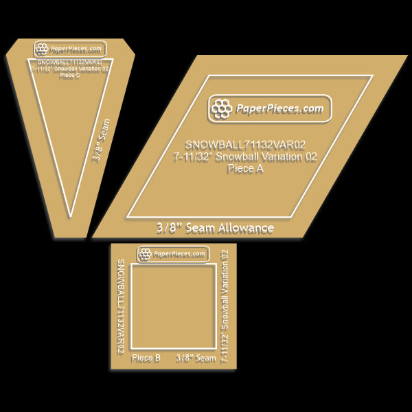 7-11/32" Snowball Variation 02