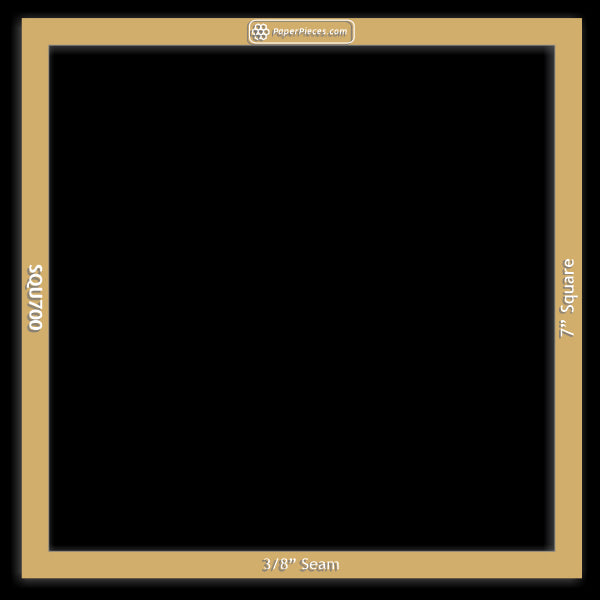 7" Square