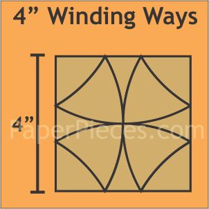 4" Winding Ways