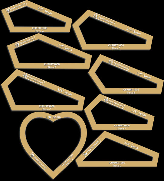 10" Chrysanthemum Heart