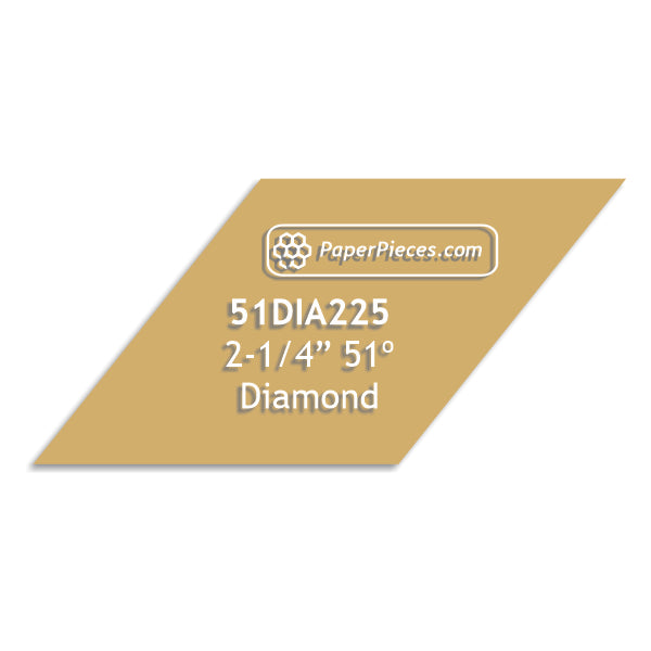 2-1/4" 51 Degree Diamond