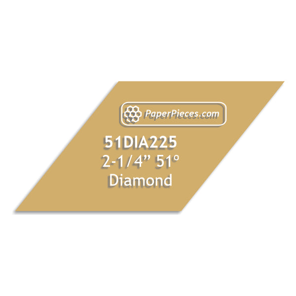 2-1/4" 51 Degree Diamond