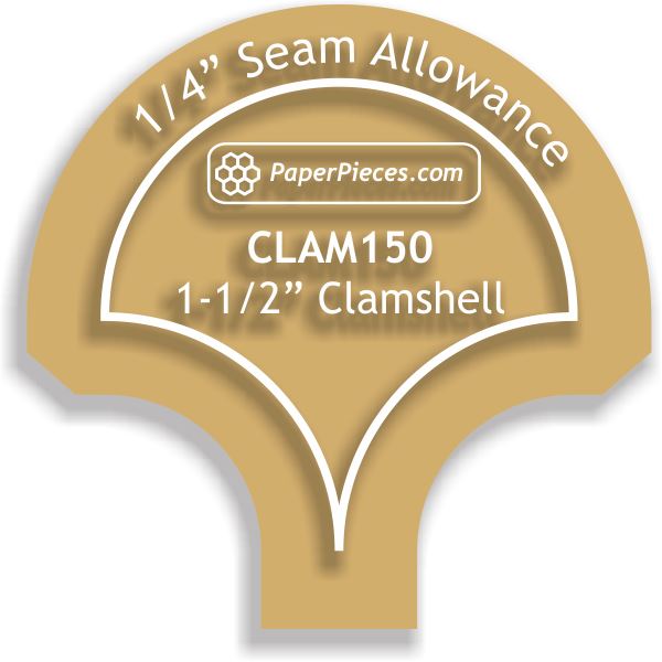 1-1/2" Clamshell