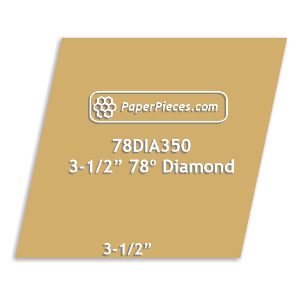 3-1/2" 78 Degree Diamond
