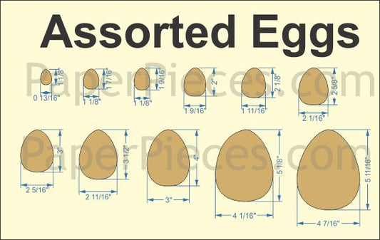 Eggs (Assorted Sizes)