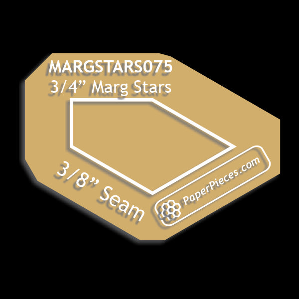 3/4" Marg Stars