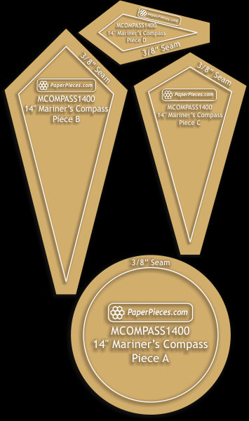 14" Mariner's Compass