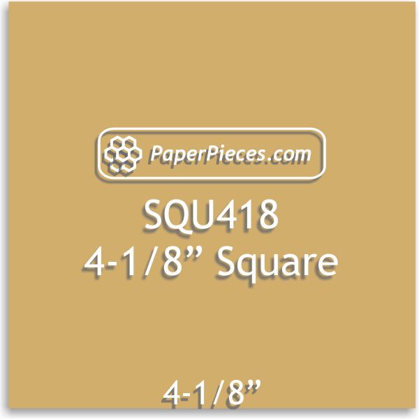 4-1/8" Squares