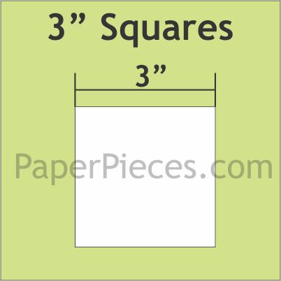 3" Squares