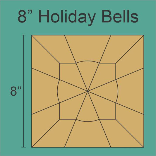 8" Holiday Bells