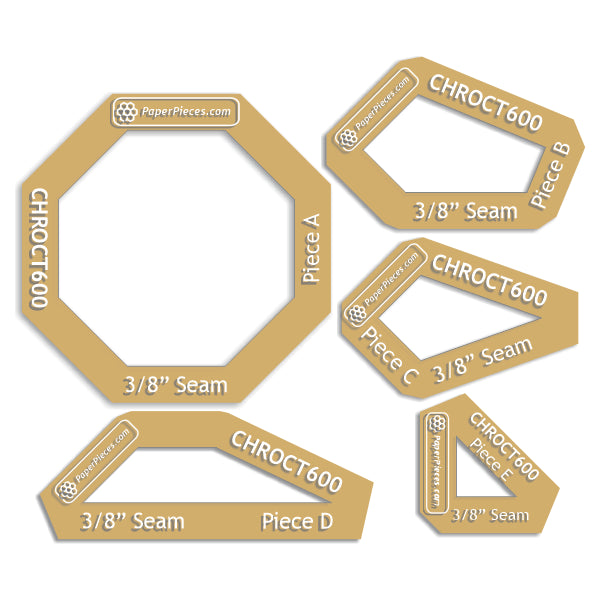 6" Chrysanthemum Octagon