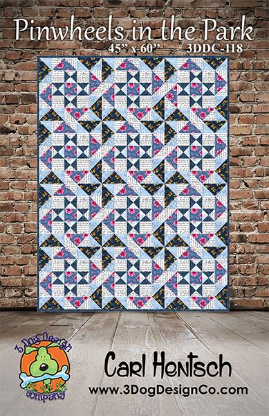 Pinwheels in the Park Pattern by Carl Hentsch