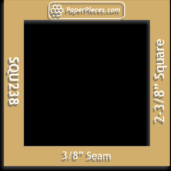 2-3/8" Squares