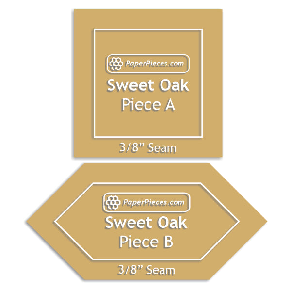 Sweet Oak Baby Quilt by Paper Pieces