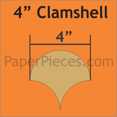 4" Clamshell