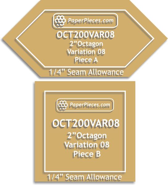2" Octagon Variation 08