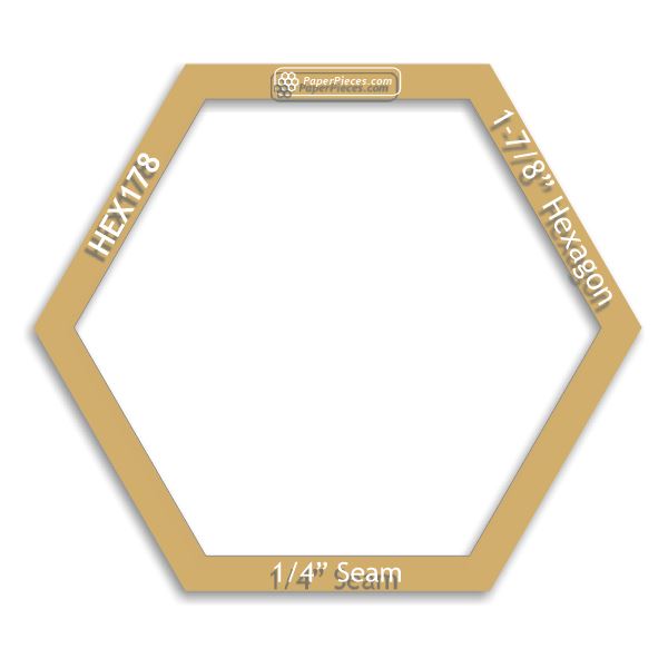 1-7/8" Hexagon