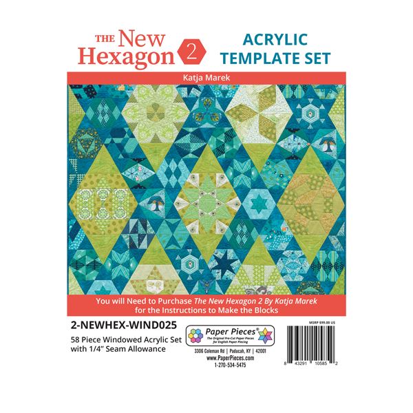 The New Hexagon 2: Paper Pieces & Templates