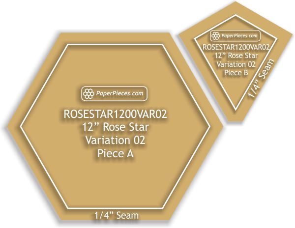 12" Rose Star Variation 02