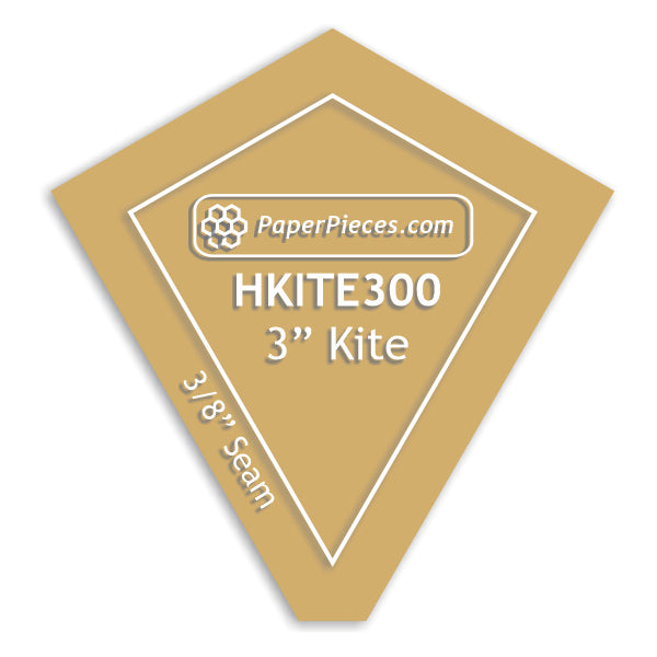 3" Hexagon Kites