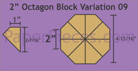 2" Octagon Variation 09