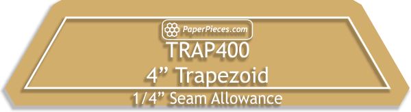4" Trapezoids
