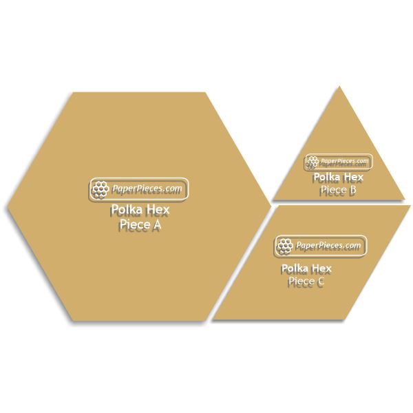 Polka Hex by Paper Pieces®