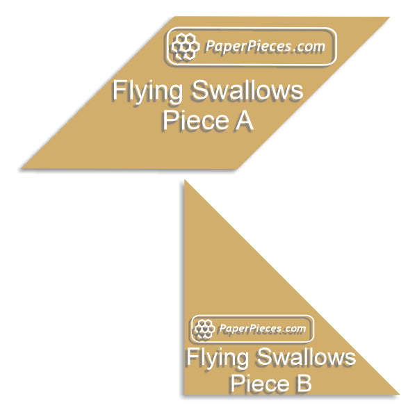 Flying Swallows by Paper Pieces®