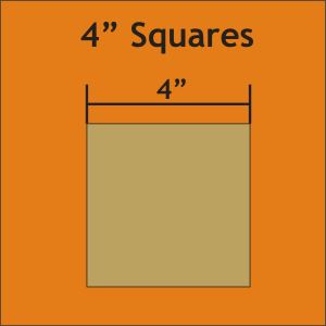 4" Squares