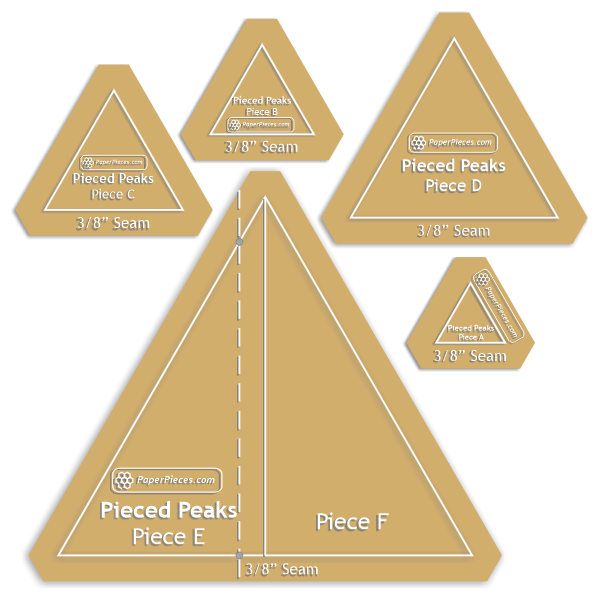 Pieced Peaks by Paper Pieces®