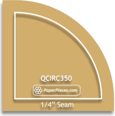 3-1/2" Quarter Circles