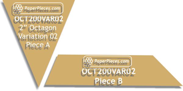 2" Octagon Block Variation 02